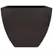 Tusco 16" Modern Square Planter Espresso