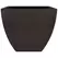 Tusco 20" Modern Square Planter Espresso