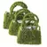 SuperMoss 3PC Set Deco Beaumont Purse Basket