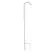Panacea 64" Single Forged Hook Black