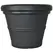 Tusco 20" Rolled Rim Planter Black