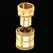 Dramm Brass Quick Disconnect M&F Pair In Clamshell Package