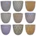 MCarr 81pc Round Planter Pallet Mixed Colors