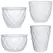 MCarr 26pc Teardrop Planter Pallet Glossy White