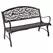 Painted Sky Bench Flora Iron