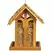 Perky Pet Wood Mountain Chapel Feeder Hang Or Post Mount