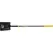 Ames True Temper Long Wood Handle Square Point Shovel
