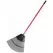 Bully Tools 24" Leaf Rake With Fiberglass Handle