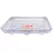 CWP 12" Square Carpet Saver Heavy Footed Saucer