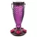 Perky Pet 24oz Glass Top Fill Hummingbird Feeder Diamond Wine