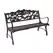 Painted Sky Bench Koi Iron