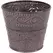 Robert Allen 4" Ensley Planter Pebble