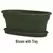 HC 12" Panterra Oval Planter Green Akro Mils