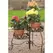 Panacea 3 Tier Folding Plant Stand Scroll & Ivy