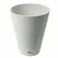 Algreen 18.5" Round Ribbed Planter White