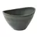 Algreen 16"Dx12"x10"H Wave Bowl Charcoal Marble