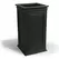Algreen 27" Covington Pillar Self Water Planter Black
