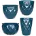 MCarr 26pc Teardrop Planter Pallet Peacock