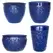 MCarr 26pc Fleur De Lis Planter Pallet Light Blue