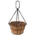 Oregon Wire 14" Premium Grid Hanging Basket Black