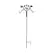 Panacea 78" Perching Birds Weathervane Shepherd Hook