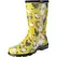 Sloggers Womens Boot w/ Trim Chicken Print Yellow Size 7