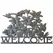 Painted Sky Welcome Sign Wildflower
