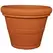 Tusco 42" Rolled Rim Planter Terra Cotta