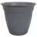 HC 16" Eclipse Round Planter Warm Gray