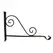 Hookery 18" Heavy Duty Forged Hanger With Scroll