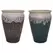 MCarr 12pc Tall Wide Mouth Jar Planter Pallet Mixed Colors