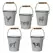 Panacea 7.5" Milkhouse Farm Animal Bucket Planter