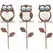 E-V 24pc Illum Owl Pot Sticker Display