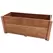 A&G 15"x14"x36" Redwood Formal Planter