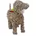 Gardener Select 13" Medium Dog Rattan Rope Topiary 12/CS