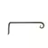 Hookery 10" Straight Hanger w/ Downturned Hook