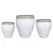 MCarr 12PC Hipster Pltr Plt Volcanic White