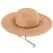 Sloggers Womens Braided Hat Dark Brown Med UPF 50+