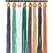 Primitive 36" Asst Mixed Macrame Plant Hanger