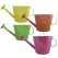 Grower Select 10.00 Watering Can Planter Assorted 12/CS - 3 Each of Yellow, Fuchsia, Green and Orange