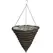 Gardener Select 14" Cone Hanging Basket Striped Resin Wicker 20/CS