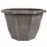 Grower Select 11.00 Octagon Planter Aged Cappuccino Tan Brush on Brown 1.64gal - 11in OD x 7.5in H x 6.37 BD 45/CS
