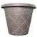 Grower Select 12.25 Lattice Pot ACP Aged Cappuccino 40/CS 41CS/PL