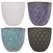 MCarr 81pc Round Planter Pallet Mixed Colors