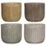 MCarr 72pc Round Rattan Planter Pallet Mixed Colors