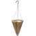 Grower Select 12.00 x 17.00 Cone Hanging Basket Black w/ Coco Liner