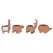 SSI 12pc Miniature Animal Planters Terracotta Assortment