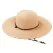 Sloggers Womens Braided Hat Light Brown Med UPF 50+