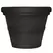 Tusco 24.5" Rolled Rim Planter Black
