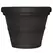 Tusco 30" Rolled Rim Planter Black